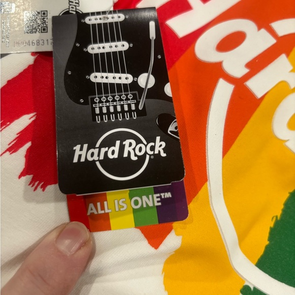 Hard Rock Cafe Multicolor Graphic Hoodie - Picture 2 of 3